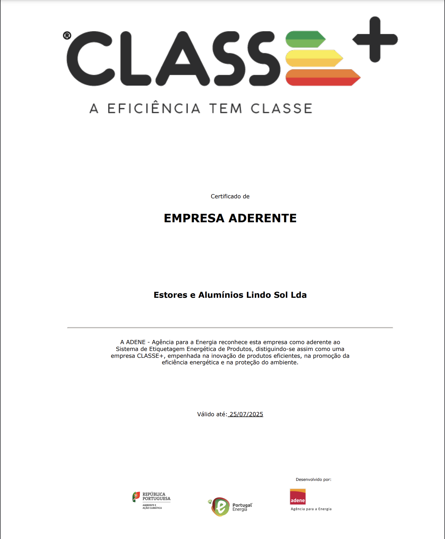 ADENE - CLASSE+ 
